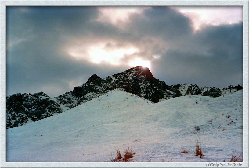 photo "volcano" tags: landscape, mountains, sunset