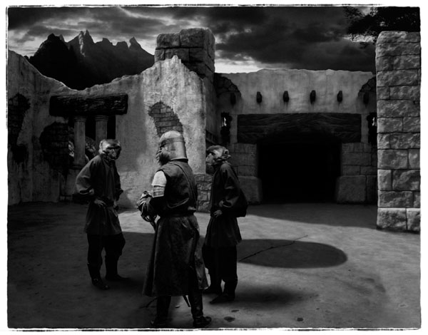 photo "Gate to the Kingdom of Hypnos" tags: black&white, montage, 