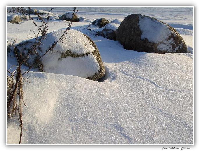photo "Seacoast in the winter." tags: landscape, nature, winter