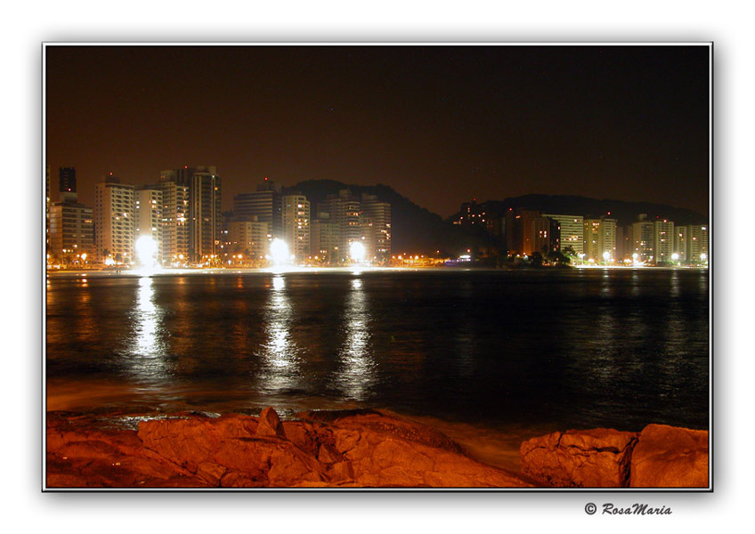 photo "UFOS in a row" tags: landscape, travel, South America, night