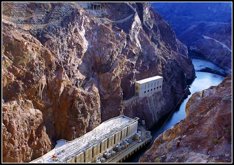 фото "Hoover Dam (2)" метки: пейзаж, горы