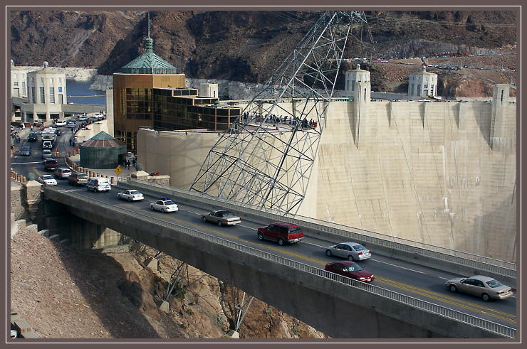 фото "Hoover Dam (3)" метки: архитектура, пейзаж, 