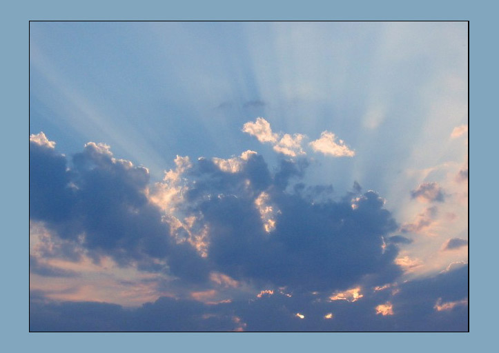 photo "Gleam" tags: landscape, clouds, sunset