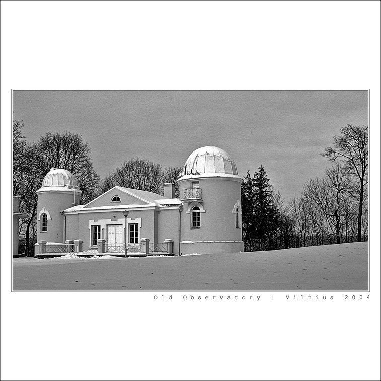 photo "Old Observatory" tags: architecture, black&white, landscape, 