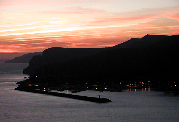 фото "Sunset on the bay" метки: пейзаж, закат