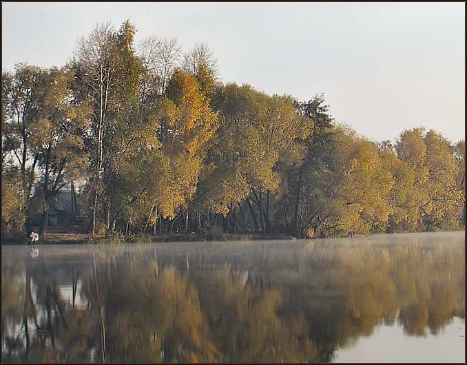 photo "Provincial autumn." tags: landscape, autumn, water