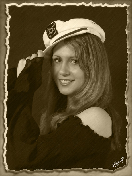 photo "fearless captain" tags: portrait, woman