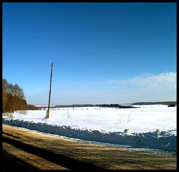фото "Смоленский край 3" метки: пейзаж, лес, облака