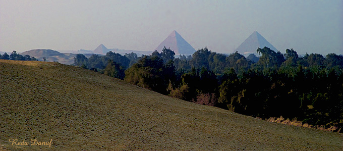 photo "The Pyramids" tags: travel, landscape, Africa