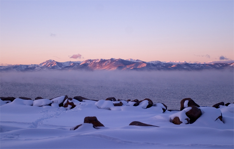 photo "Lake Tahoe at sunrise" tags: travel, landscape, North America, water