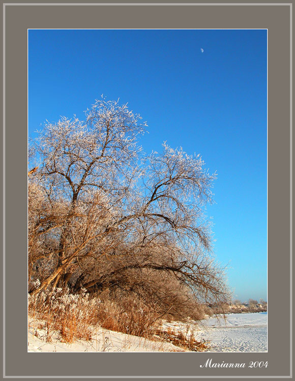 photo "Small moon" tags: misc., landscape, sunset