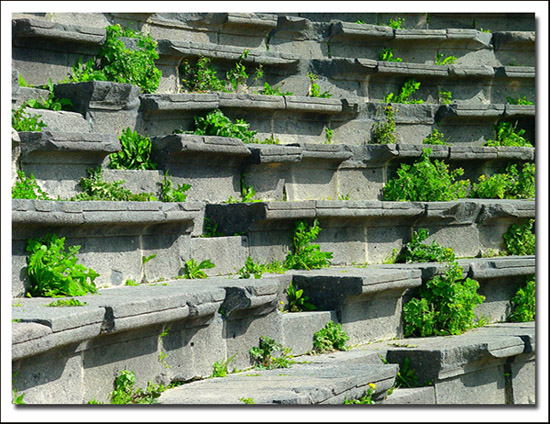 photo "Rows of seats (ancient theatre)" tags: architecture, travel, landscape, 