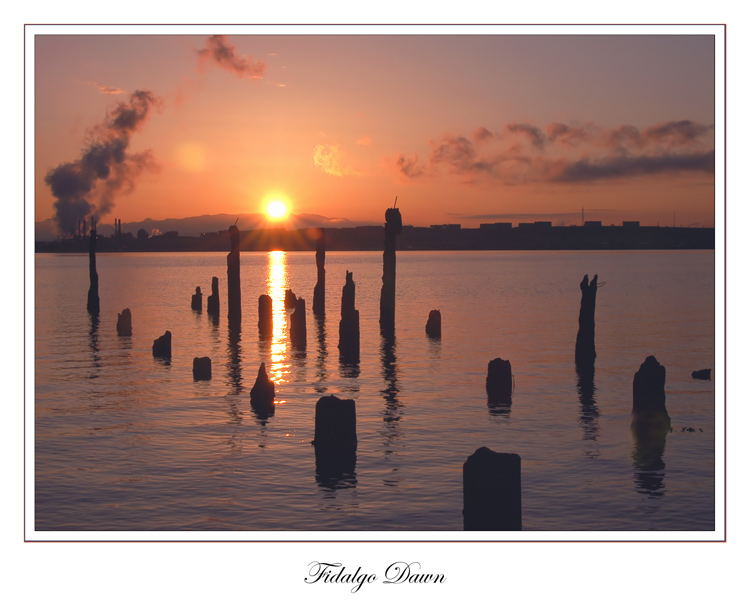 photo "Fidalgo Dawn" tags: landscape, sunset, water