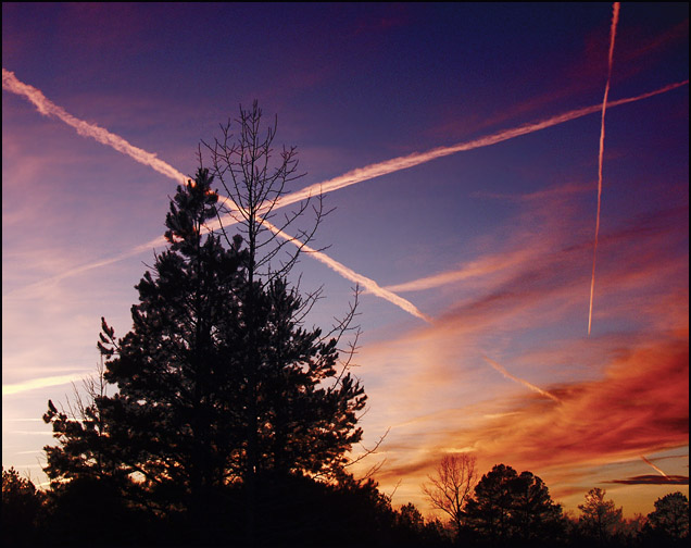 photo "`X`" tags: landscape, clouds, sunset