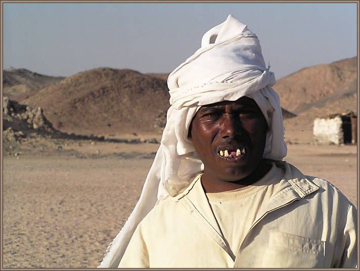 фото "Портрет 1. Из серии "Египет. Бедуины"." метки: портрет, путешествия, Африка, мужчина