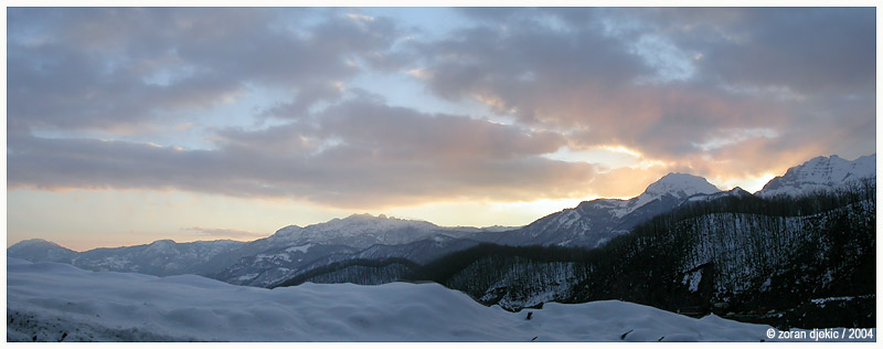 photo "Winter in Montenegro" tags: misc., landscape, winter