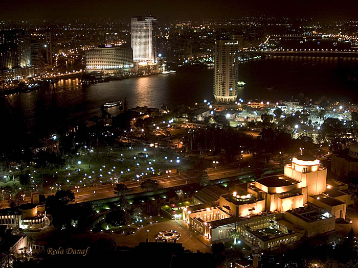 photo "Cairo by night" tags: travel, landscape, Africa, night
