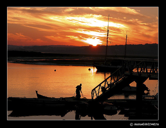 photo "Fim da Faina" tags: landscape, sunset