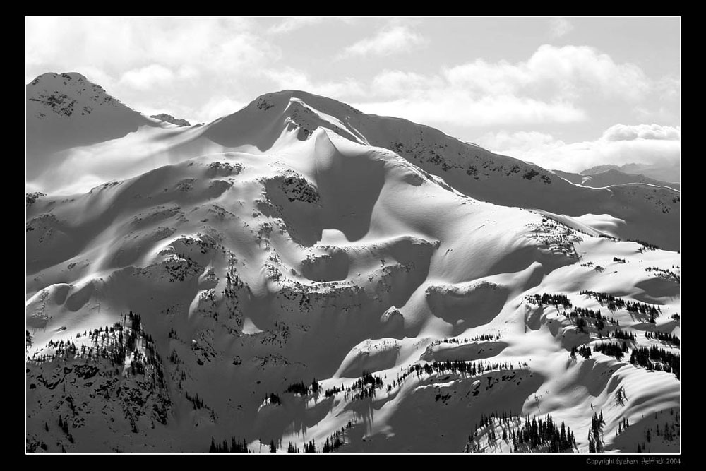 photo "Warped Earth" tags: landscape, black&white, mountains