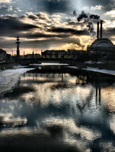photo "Moscow. Spring." tags: architecture, genre, landscape, 