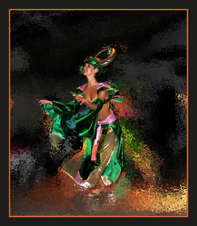 photo "Exotic dance" tags: genre, portrait, woman
