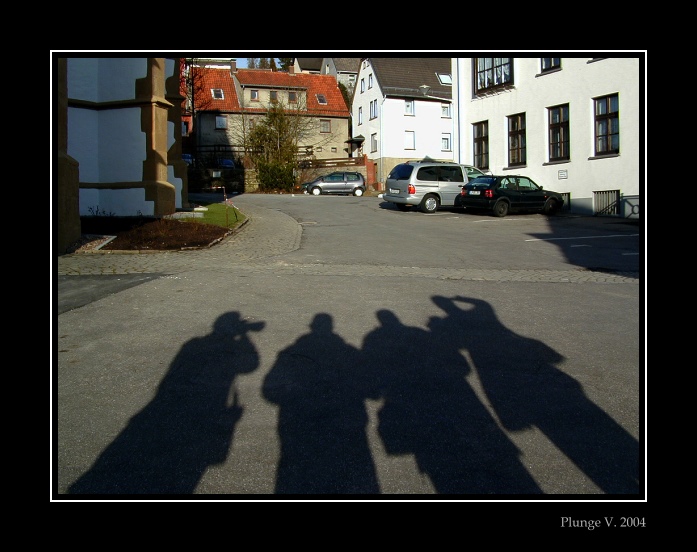 фото "The four of us..." метки: архитектура, фотомонтаж, пейзаж, 