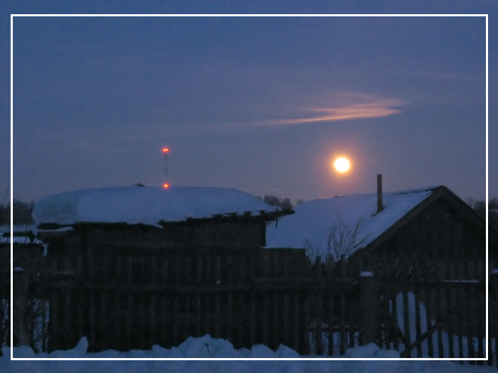 photo "Night sun" tags: landscape, night, winter
