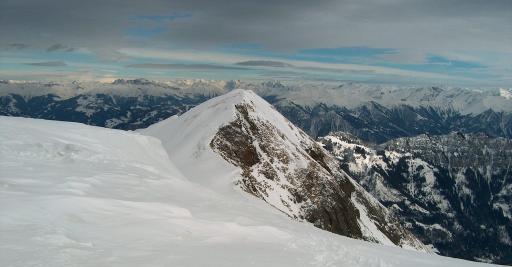 фото "the foehn is coming" метки: пейзаж, горы, зима