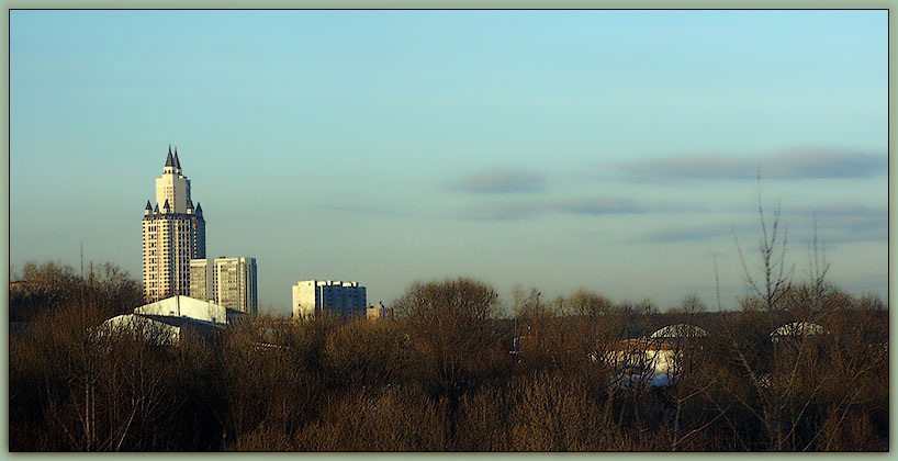 photo "Small slice of Moscow" tags: architecture, landscape, 