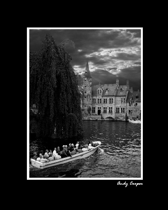 фото "Postcard for Brugge" метки: черно-белые, 