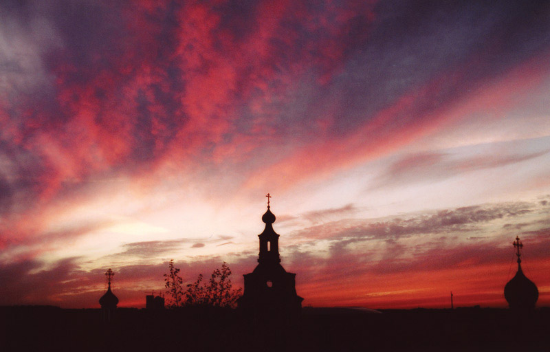 photo "Untitled photo" tags: landscape, clouds, sunset