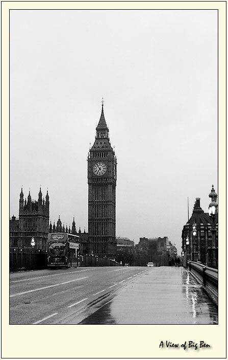 фото "A View of Big Ben" метки: путешествия, Европа