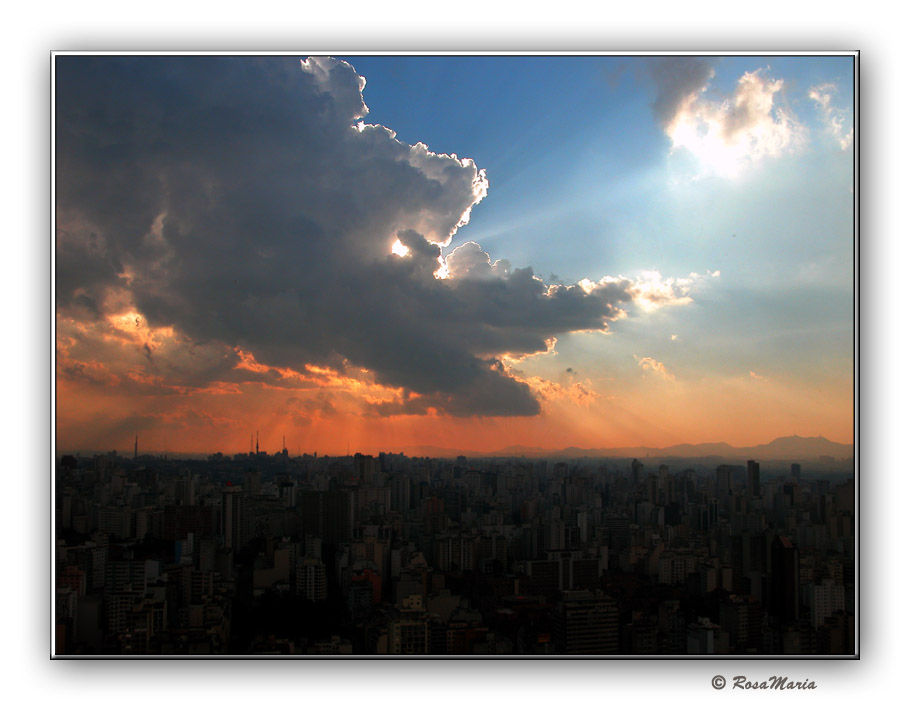 фото "Divine Rays" метки: пейзаж, закат