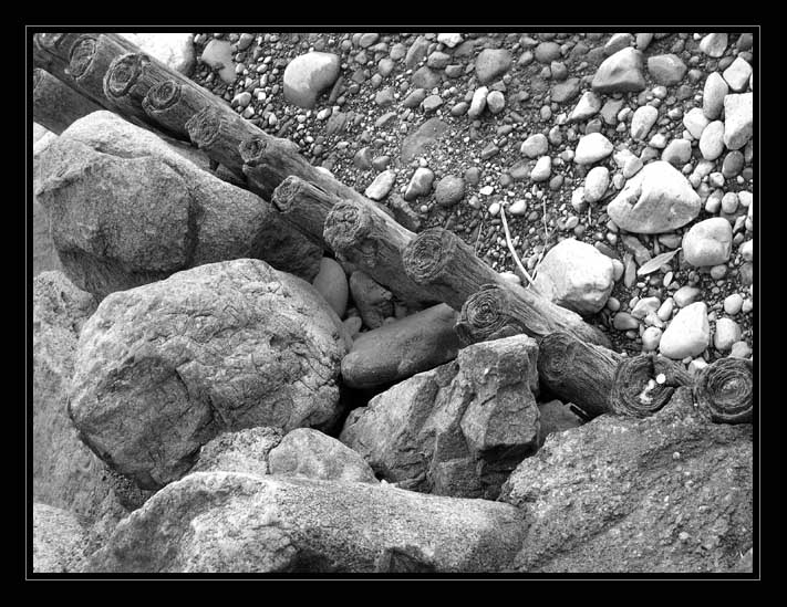 photo "Stones" tags: nature, black&white, 