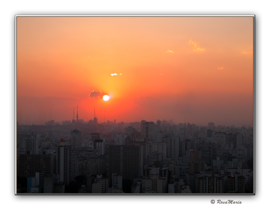 фото "Sampa`s sunset" метки: пейзаж, путешествия, Южная Америка, закат