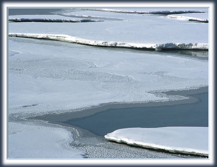 photo "Drifting of ice" tags: landscape, spring, water