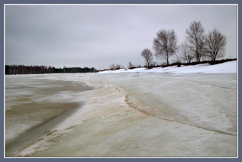 photo "March. Last ice." tags: landscape, spring