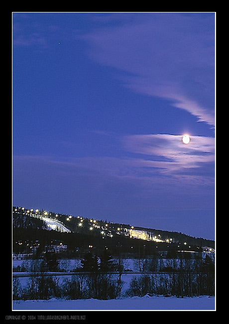 photo "Downhill skicenter 2" tags: landscape, night, winter