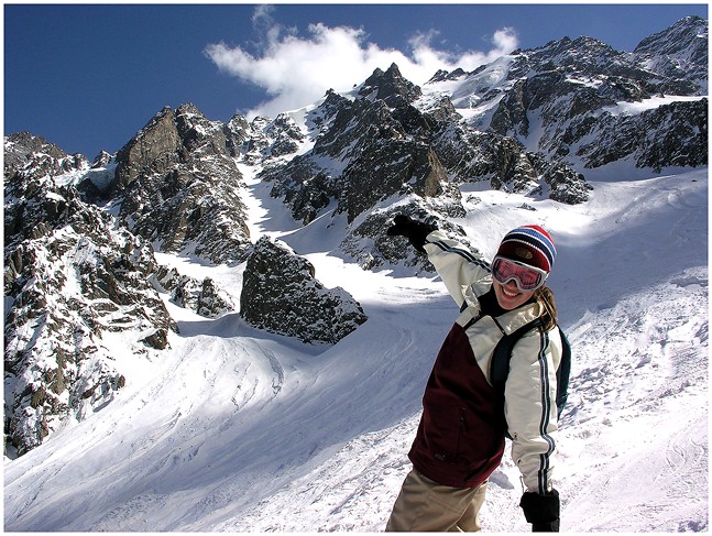 photo "Snowboard forever" tags: landscape, mountains, winter