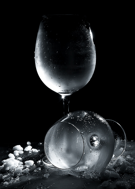 photo "Frozen" tags: black&white, still life, 