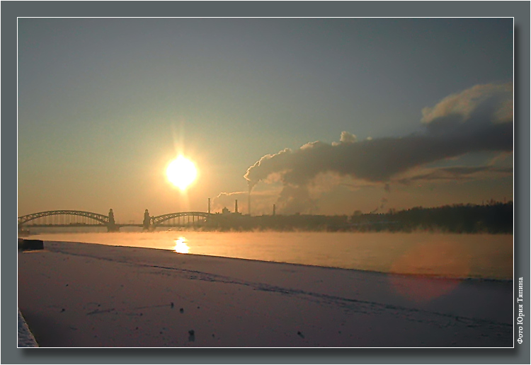 photo "Where the Clouds Are Made..." tags: architecture, landscape, winter