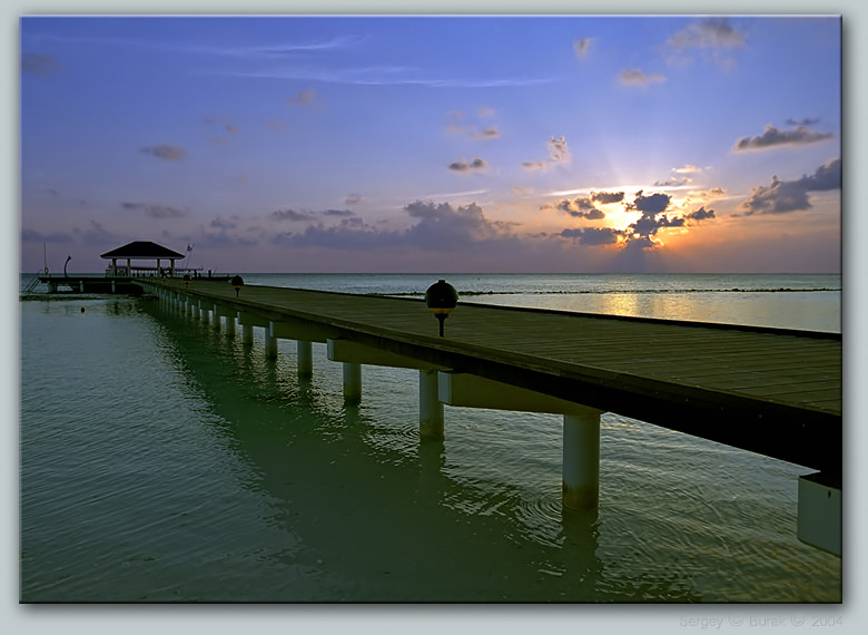 photo "Maldivian sunset - The third day" tags: landscape, travel, sunset
