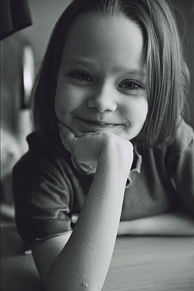 photo "." tags: black&white, portrait, children