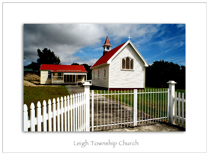 фото "Leigh Township Church" метки: архитектура, пейзаж, 