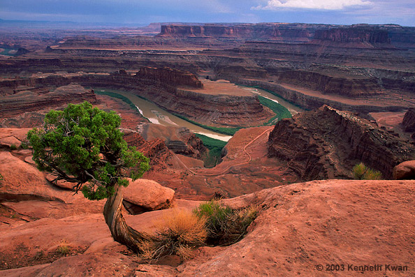 фото "Evening Storm, Deadhorse Point" метки: пейзаж, лето, облака