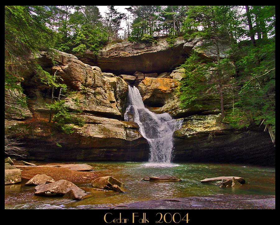 photo "Cedar Falls" tags: landscape, water