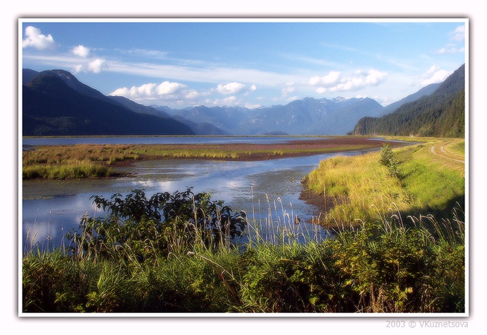 фото "Pitt Lake" метки: пейзаж, вода, горы