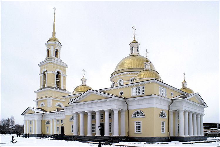 photo "Spaso-Preobrazhenskiy cathedral in. Nevjanske" tags: architecture, landscape, 