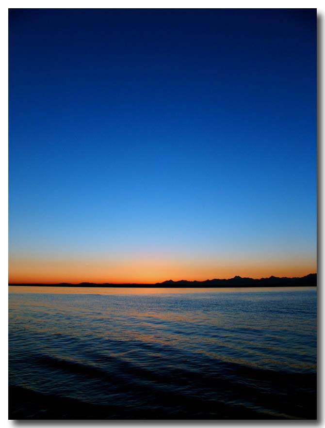 photo "memory" tags: landscape, sunset, water