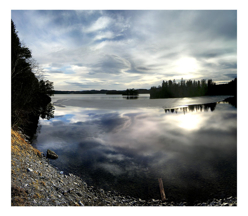 photo "The spring evening" tags: landscape, spring